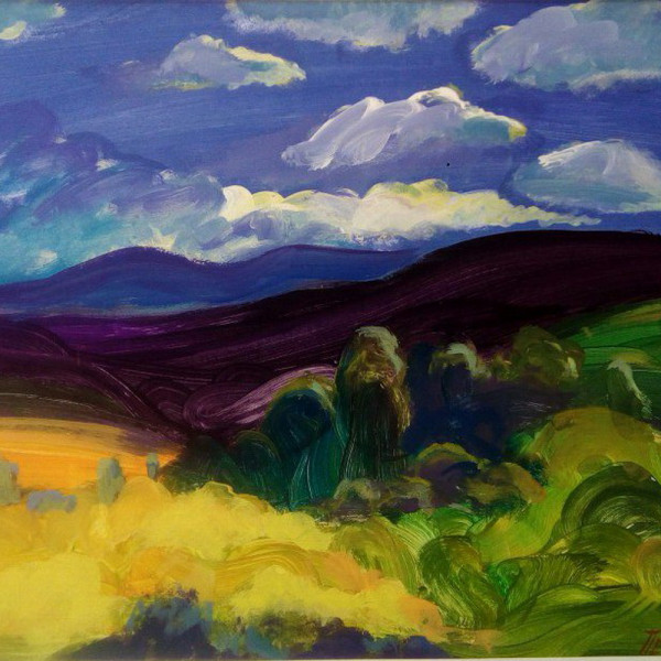 Чернильные горы - пленэр арский камень